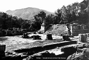 Tipaza - Nouveau Temple et Monts de Chenoua